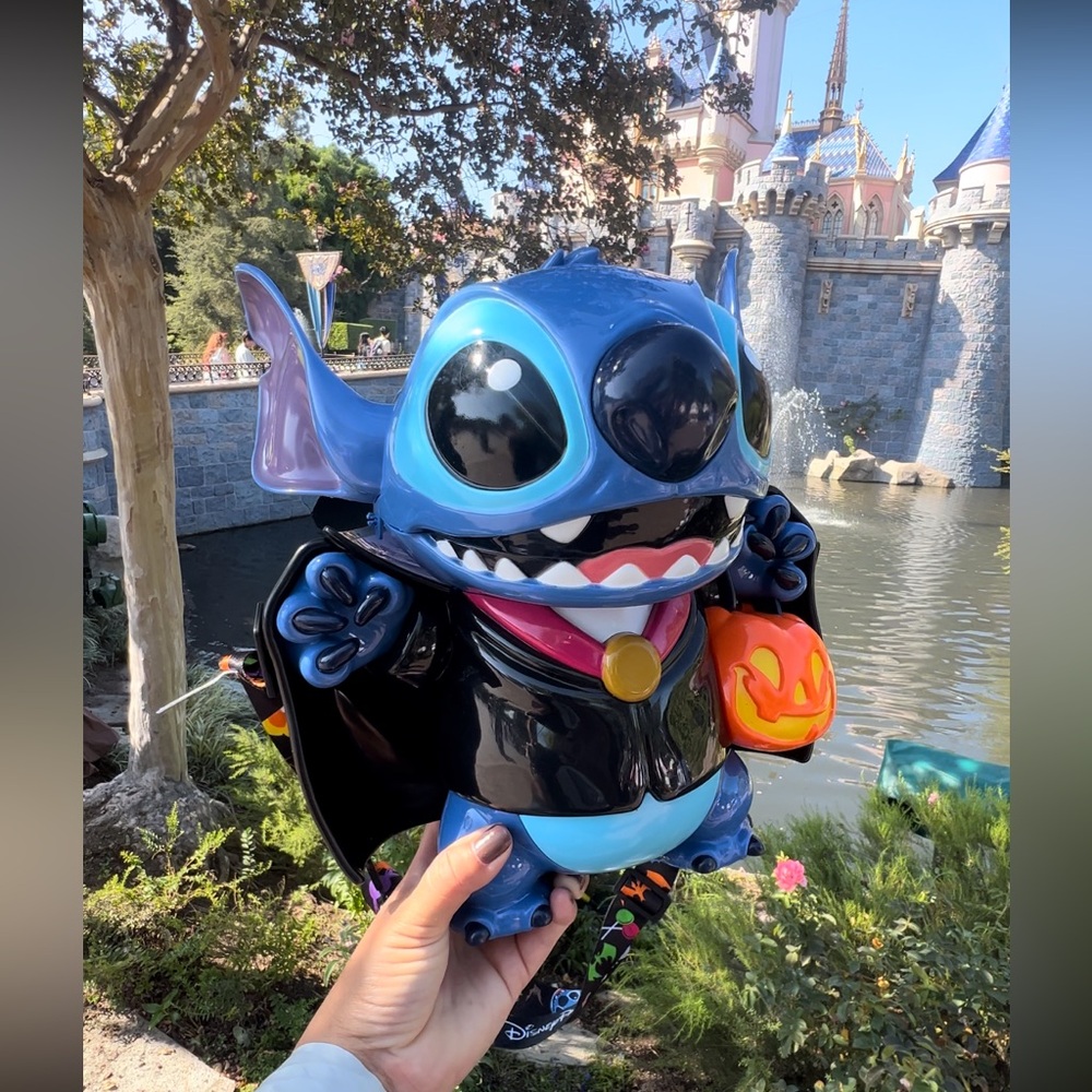 Disney 2024 Stitch Vampire Popcorn Bucket | Halloween Limited Edition |